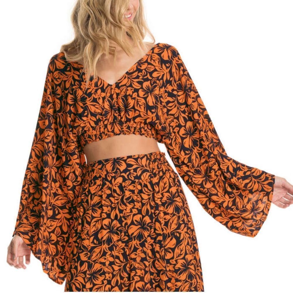 Maaji Savage Dreams beach wear crop top and pant